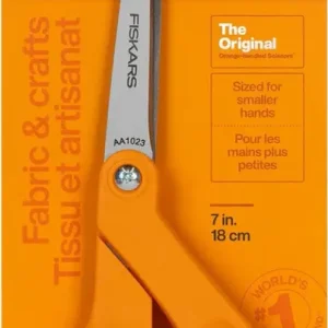 Tijeras de moda curvas Fiskars Premier de 18 cm Linda's Electric Quilters