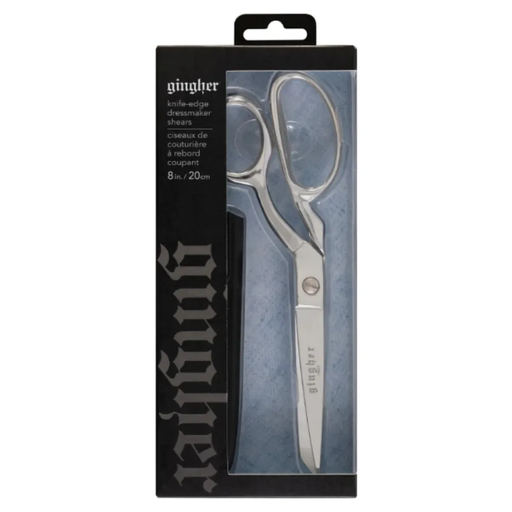 Tijeras de modista con filo de cuchillo Gingher de 20 cm Linda's Electric Quilters