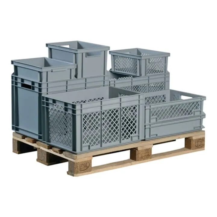 Contenedor apilable de transporte LOCKWEILER L600xA400xA220mm ( 9000447858 )