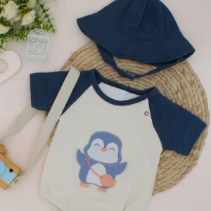Asoleador Pinguino Azul Magic Baby
