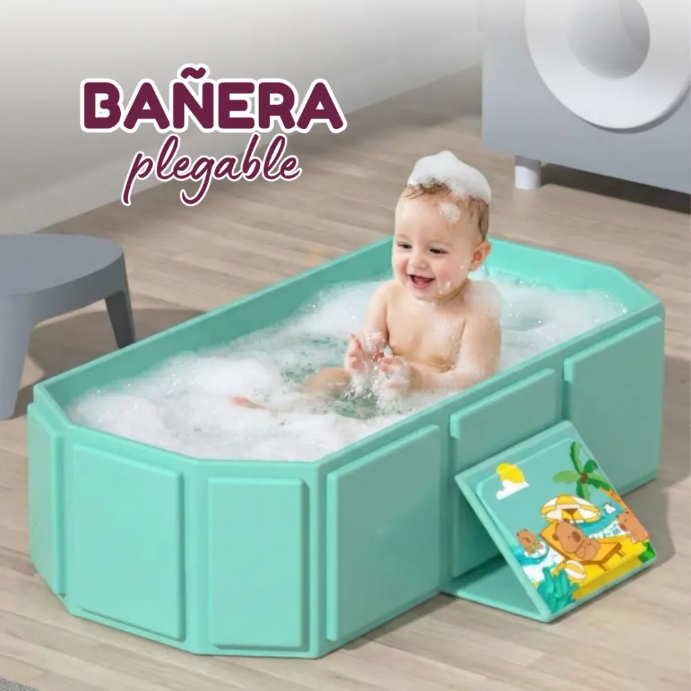 Bañera Plegable Rosado Magic Baby