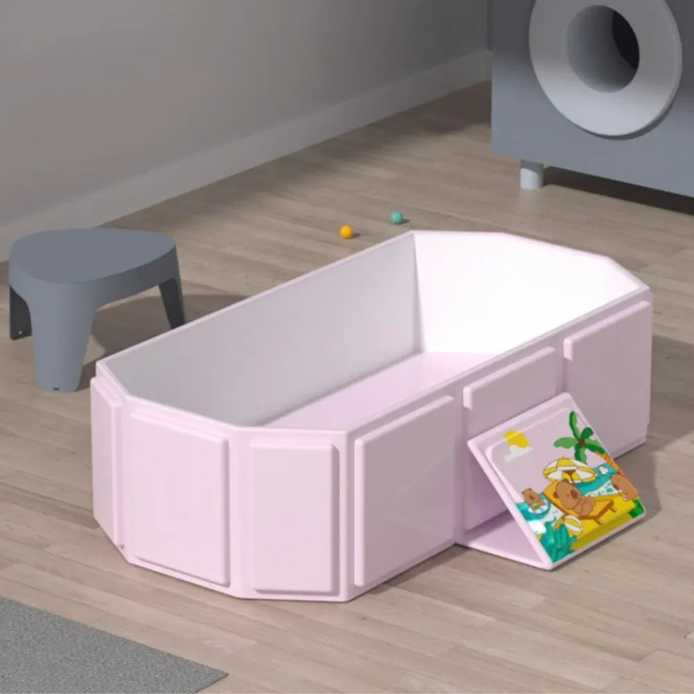 Bañera Plegable Rosado Magic Baby