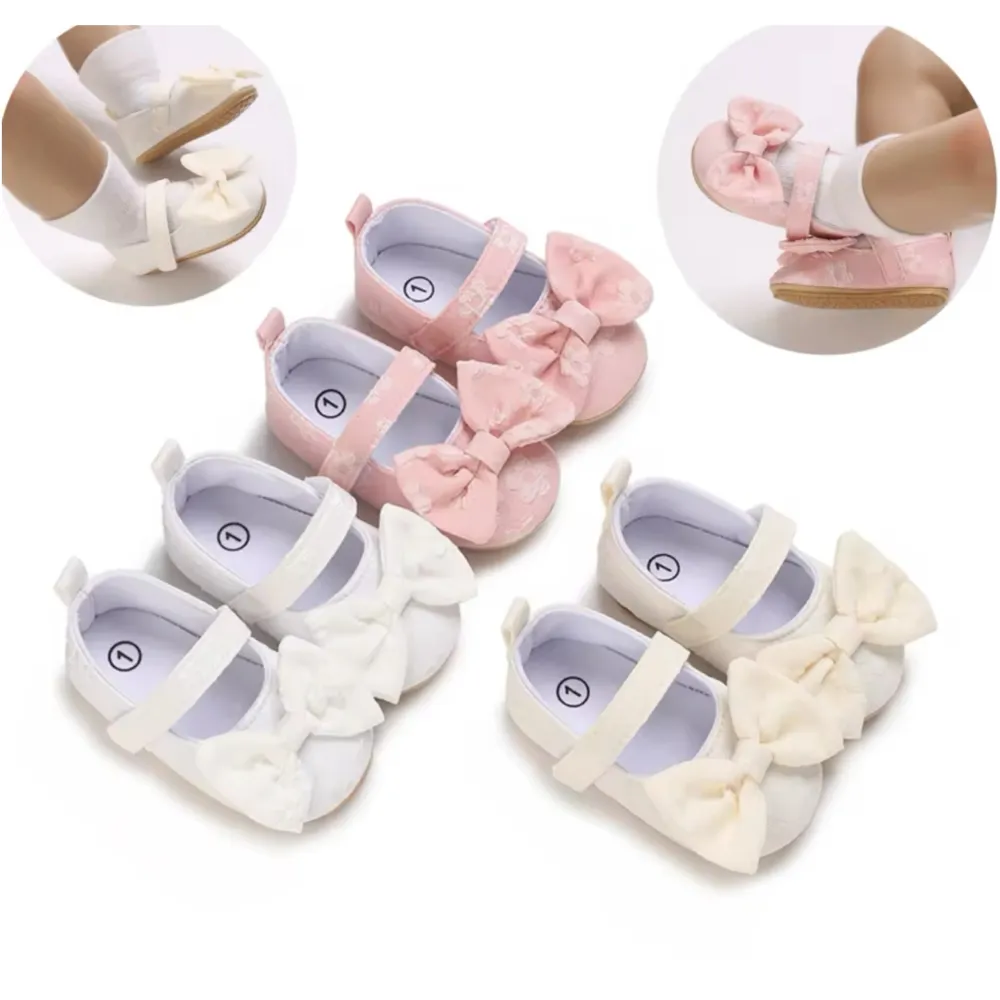 Baletas Pre Caminadora Con Suela Beige Magic Baby