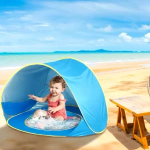 Carpa Piscina Playera Azul Magic Baby