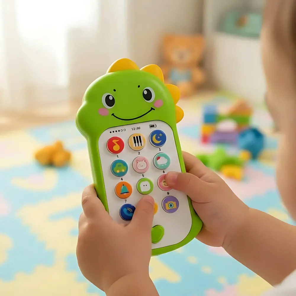 Celular didáctico Verde Magic Baby