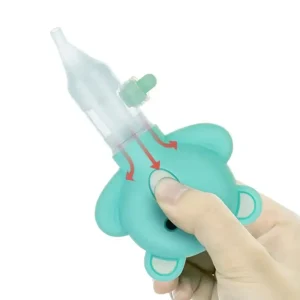 Aspirador Nasal + Pinza Osito Rosado Magic Baby Colombia store