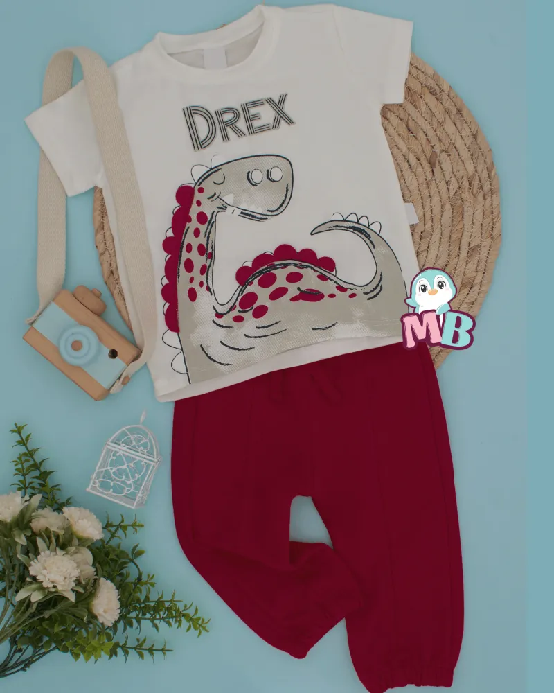 Conjunto Jogger Dino Verde Magic Baby