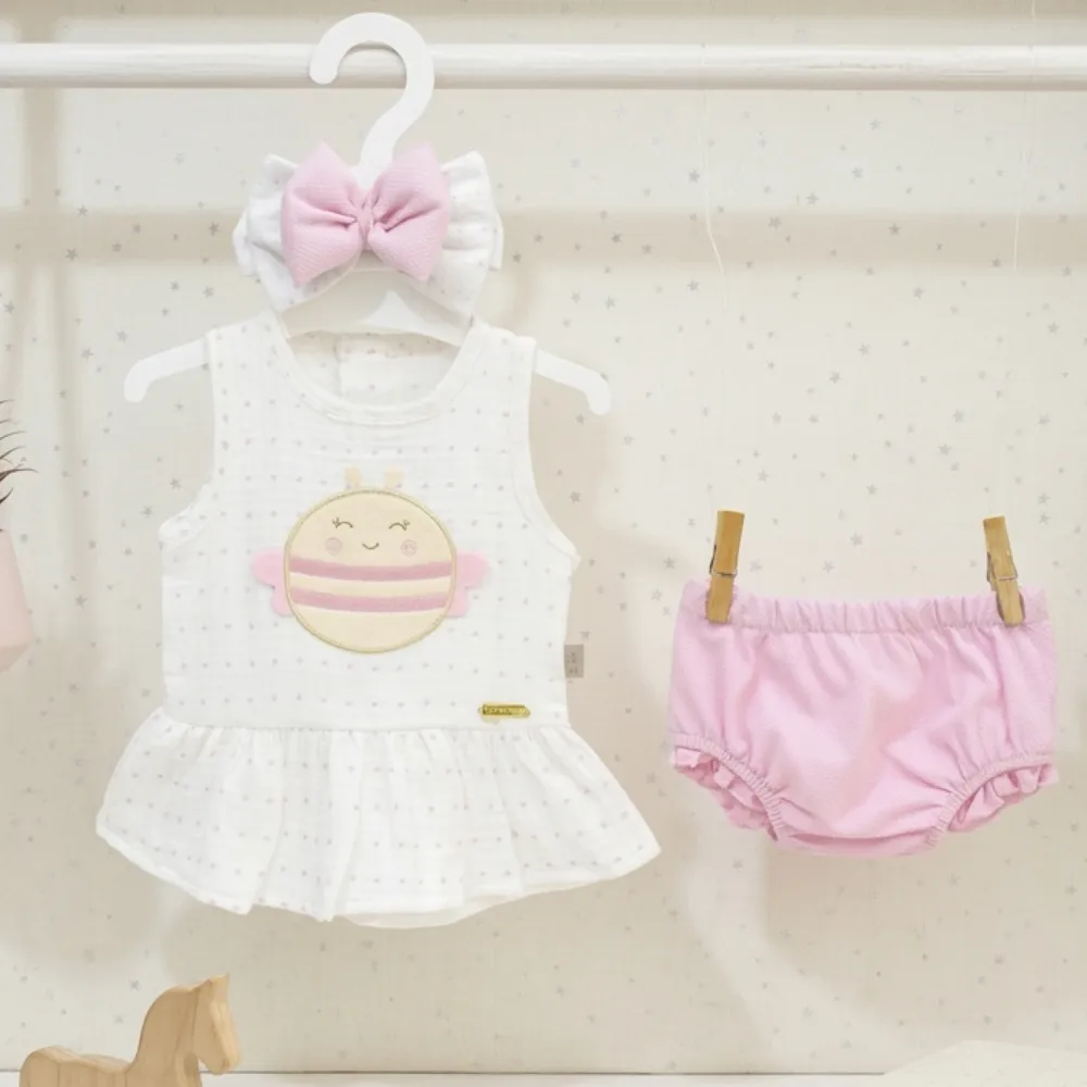 Conjunto De Niñ Abeja Magic Baby