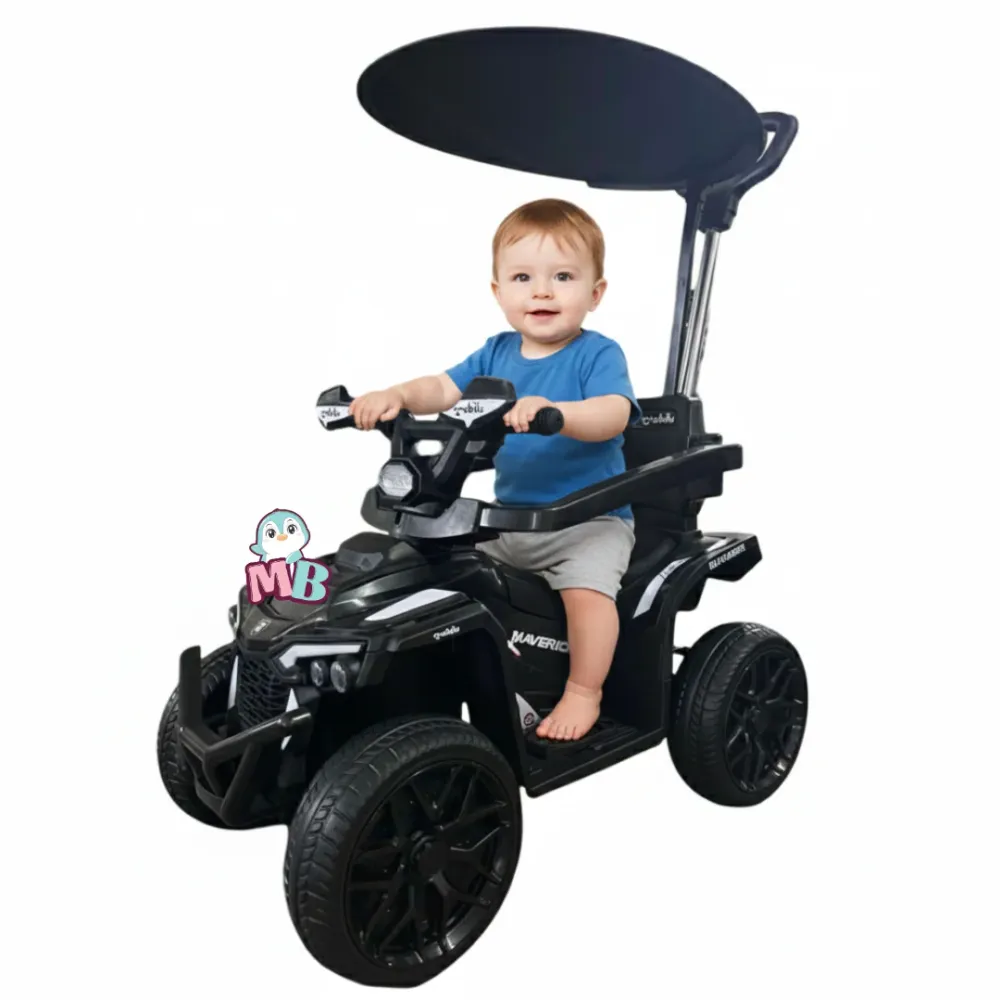 Cuatrimoto Control Remoto Negro Magic Baby