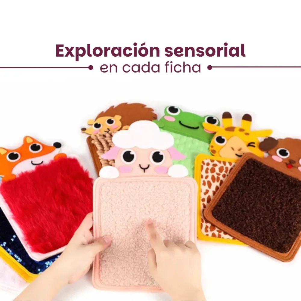 Fichas Sensoriales Set x8 Magic Baby