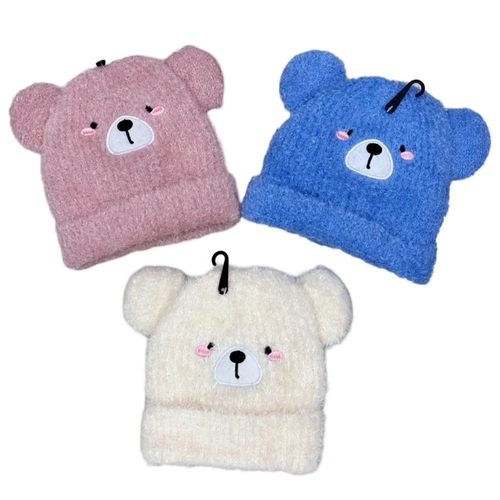 Gorro Oso Bordado Palo Magic Baby