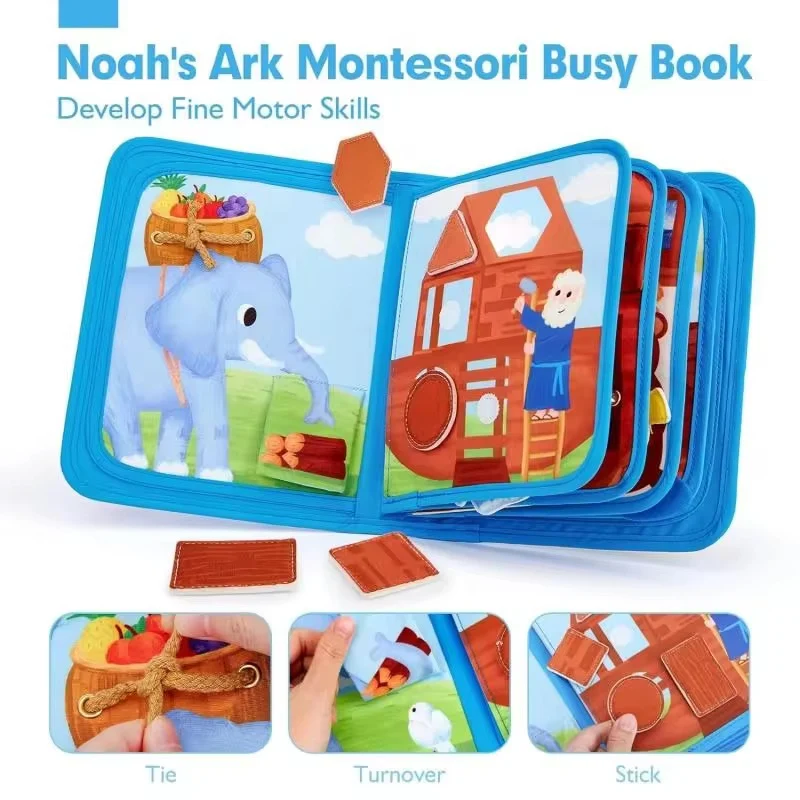 Libro De Actividades Arca De Noe Magic Baby