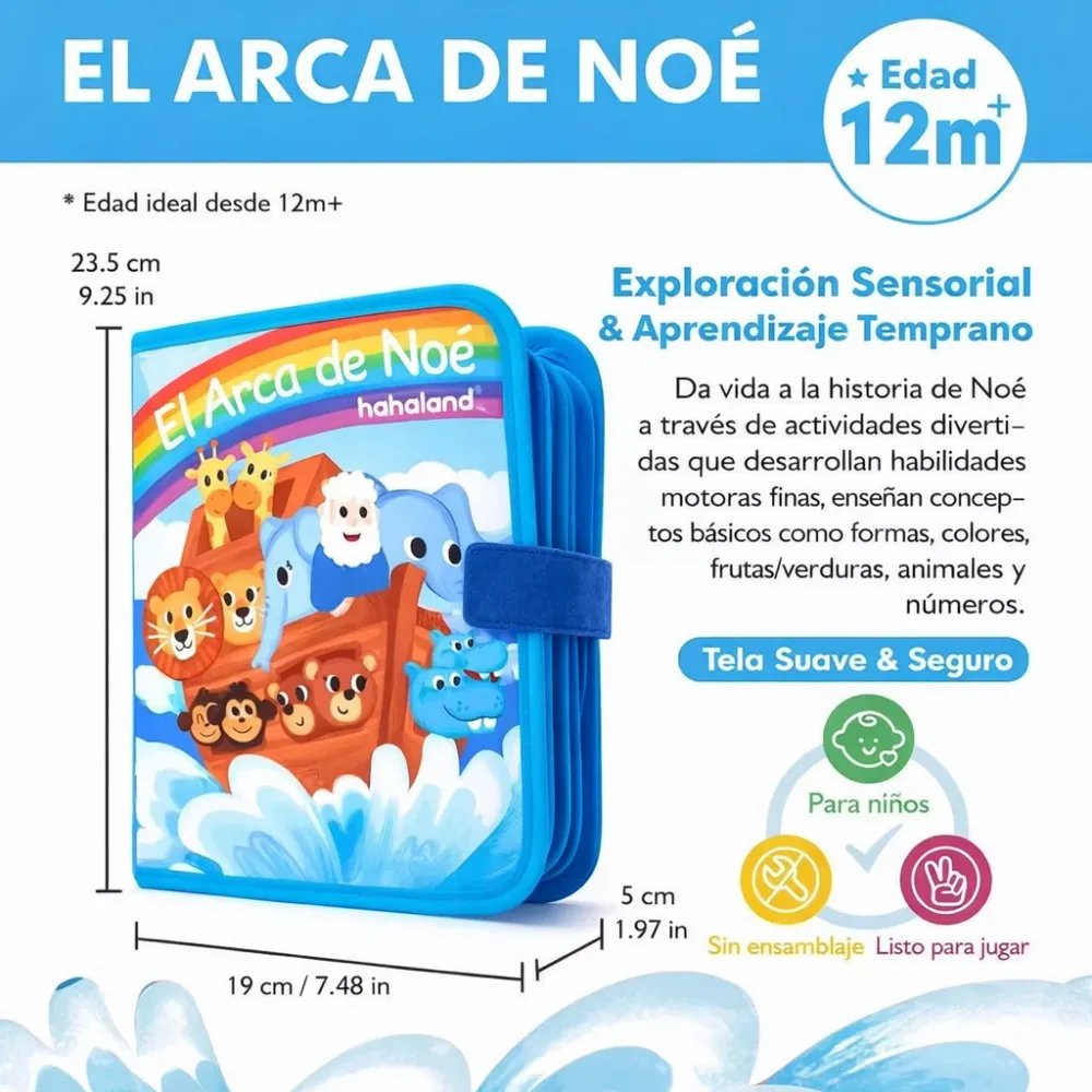 Libro De Actividades Arca De Noe Magic Baby