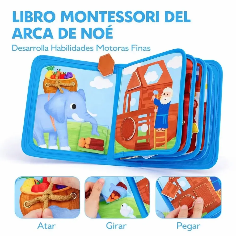 Libro De Actividades Arca De Noe Magic Baby