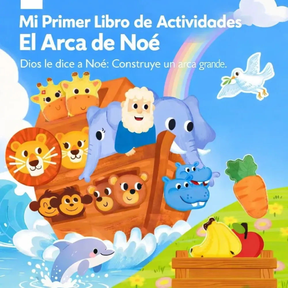 Libro De Actividades Arca De Noe Magic Baby