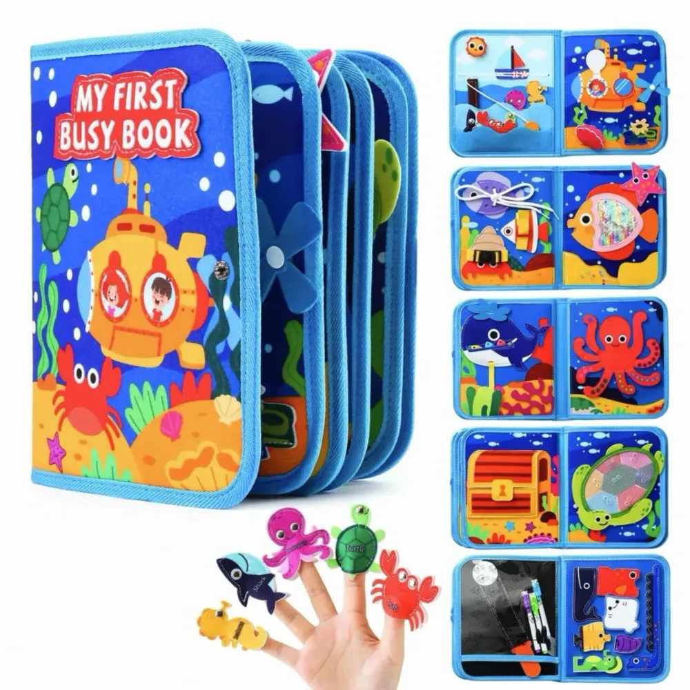 Libro De Actividades Oceno Magic Baby