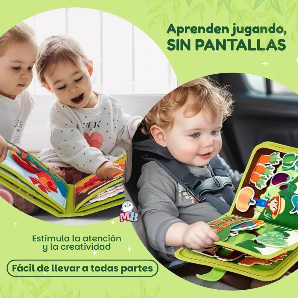 Libro Montessori Granja Magic Baby