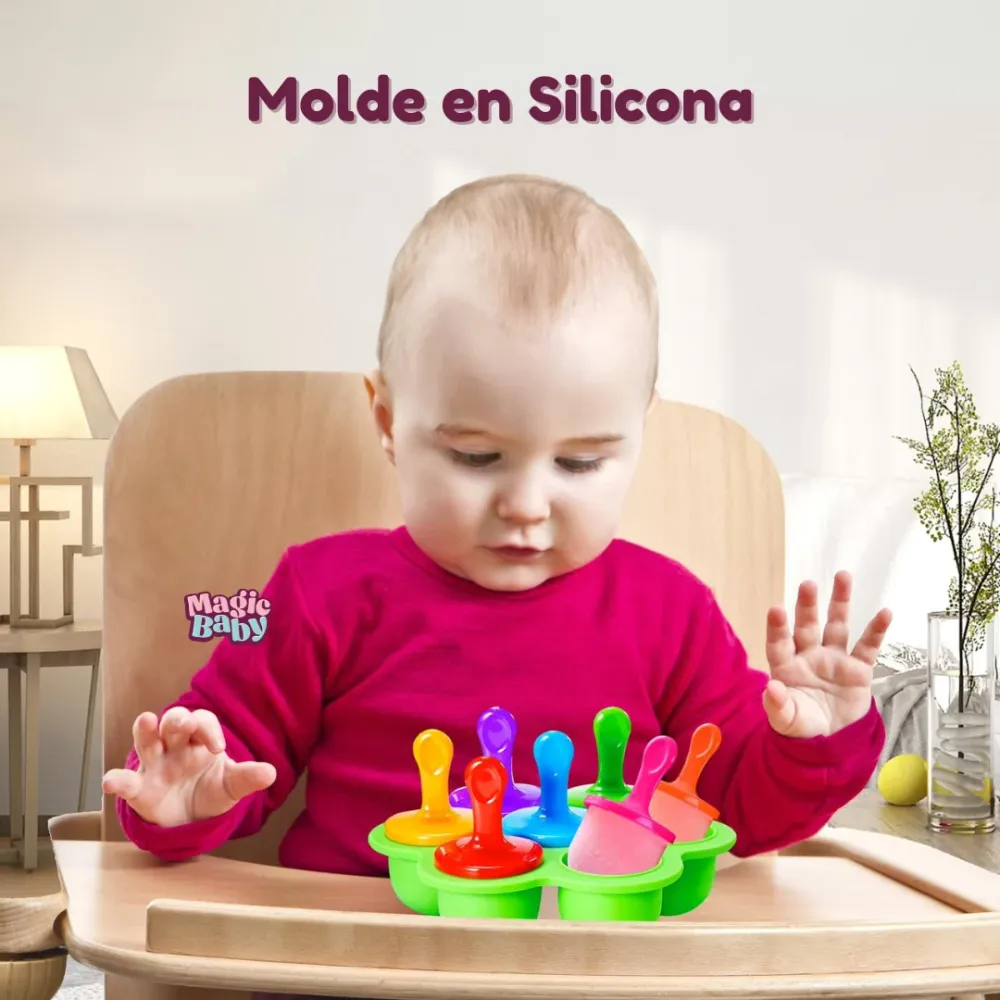Molde en Silicona Lila Magic Baby