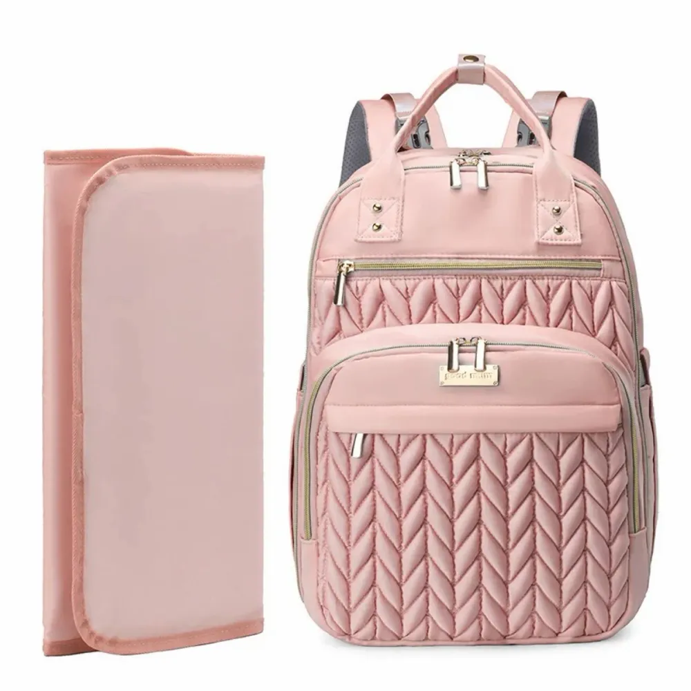 Pañalera Morral Con Cambiador Gris Magic Baby