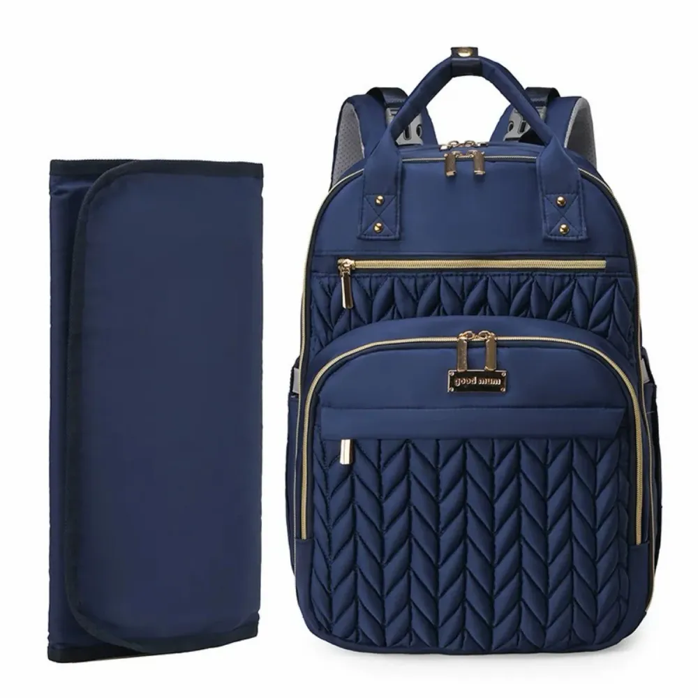 Pañalera Morral Con Cambiador Gris Magic Baby