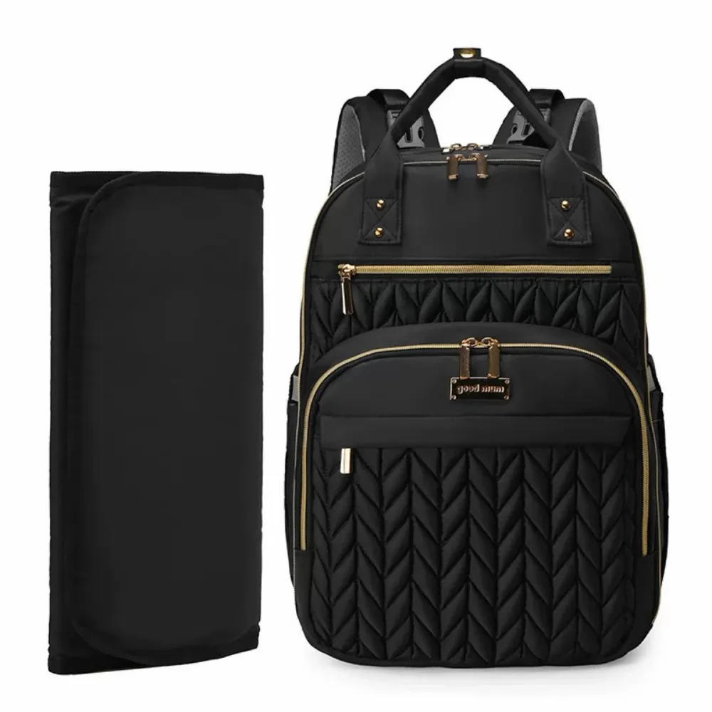 Pañalera Morral Con Cambiador Gris Magic Baby