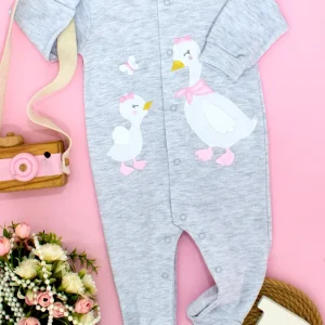 Pijama Enterizo de Paticos Rosado Magic Baby