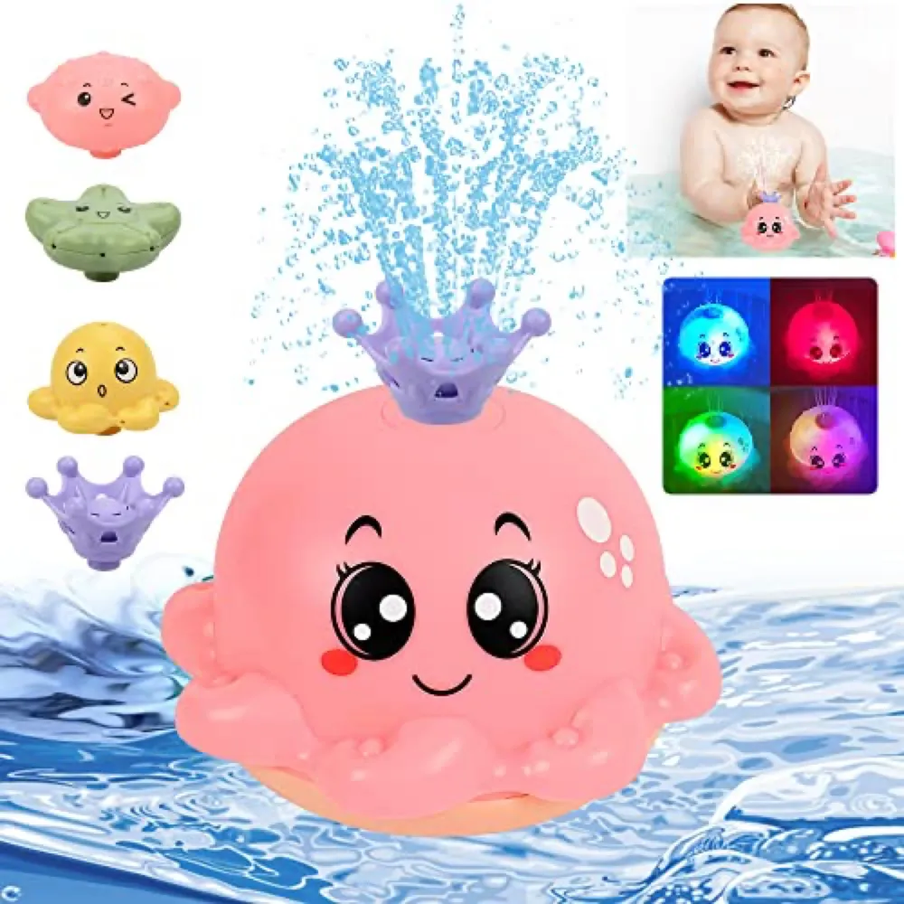 Pulpo Rociador Rosado Magic Baby