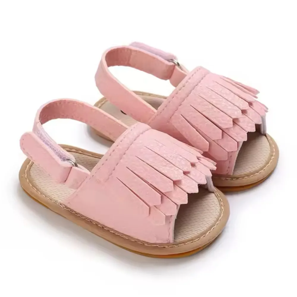 Sandalia Pre Caminadora Con Suela Niñ Rosa Magic Baby