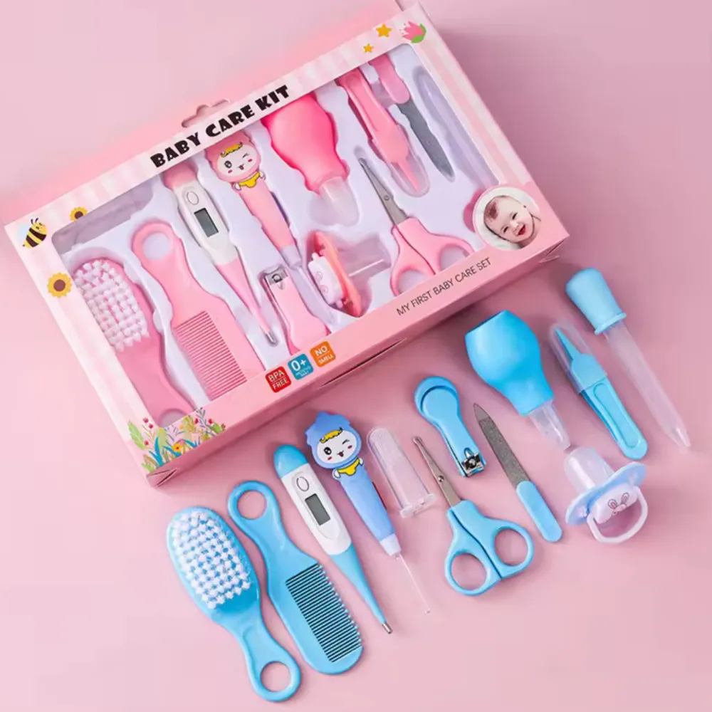 Set Aseo 12 Piezas Azul Magic Baby