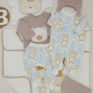 Set Primer Dí Familia Ositos Beige Magic Baby