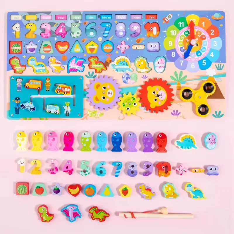 Tablero Montessori Multifuncional Magic Baby
