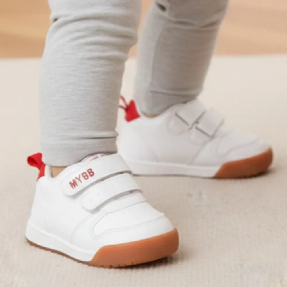 Tenis Doble Velcro MYBB Rojo Magic Baby