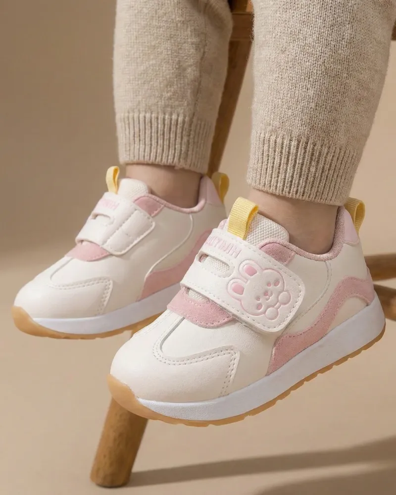 Tenis Velcro Fashion Rosado Magic Baby