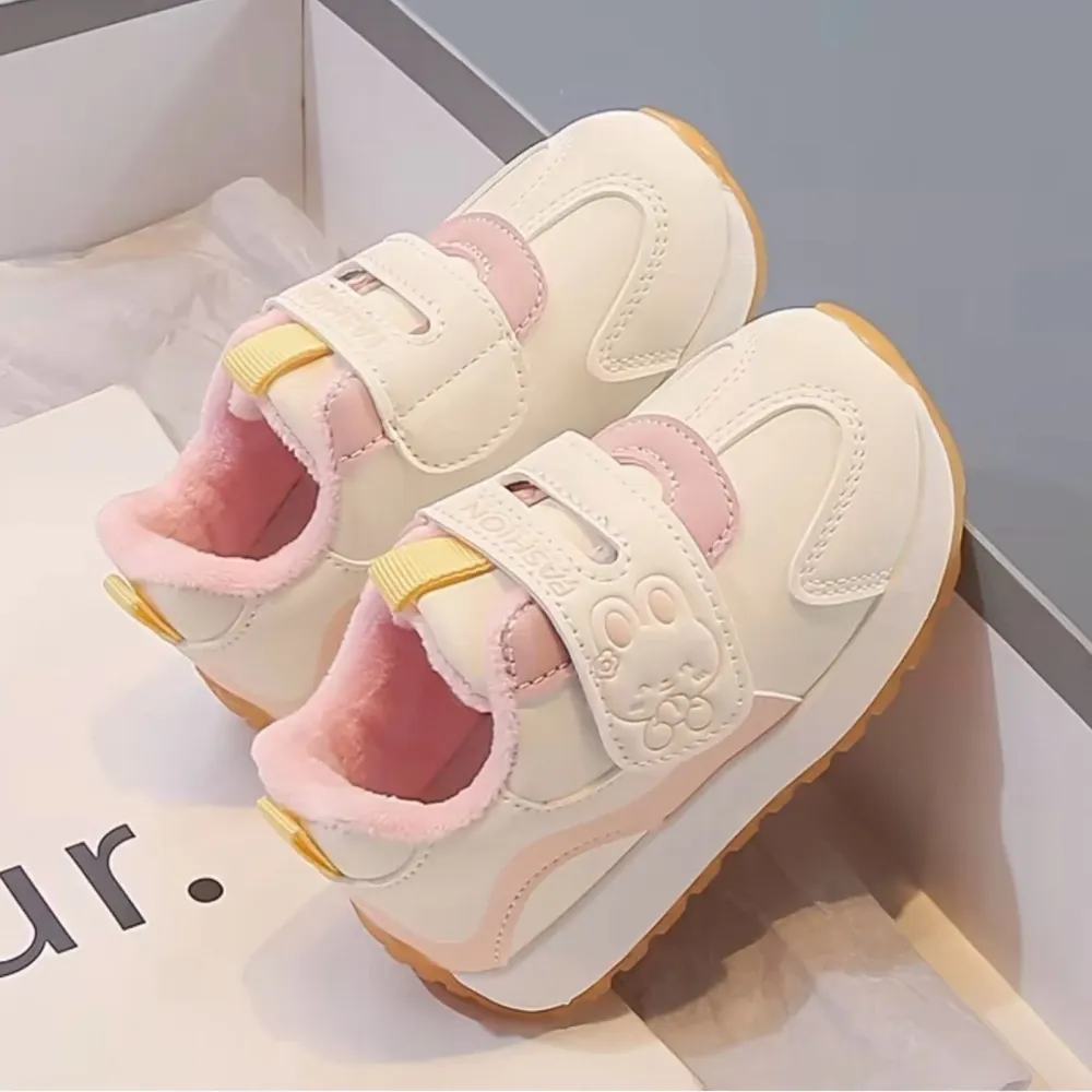 Tenis Velcro Fashion Rosado Magic Baby