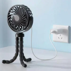 Ventilador Portátil Negro Magic Baby