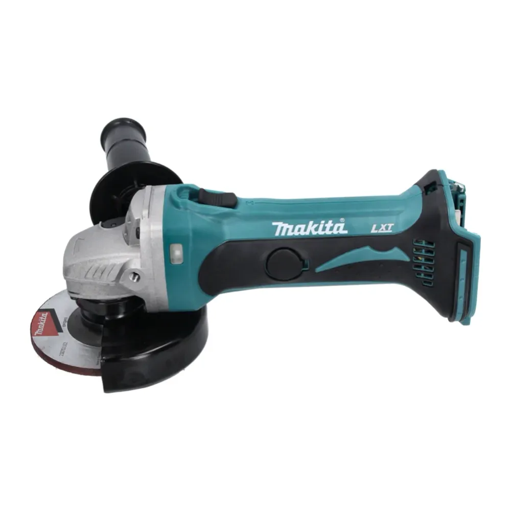 Amoladora angular sin cable Makita DGA 452 RG 18 V 115 mm + 2x baterí recargable 6,0 Ah + cargador
