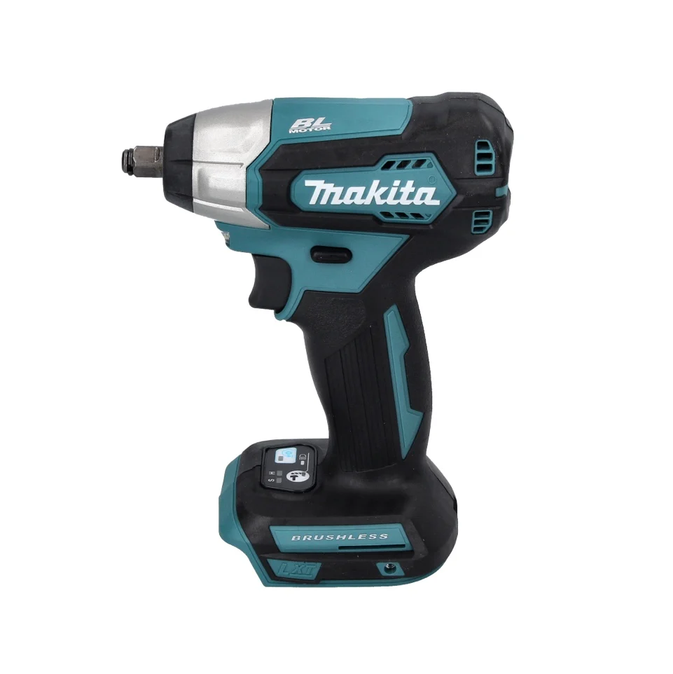 Atornillador de impacto baterí Makita DTW 180 RT1J 18 V 180 Nm 3/8" sin escobillas + 1 baterí de 5,0 Ah + cargador + Makpac