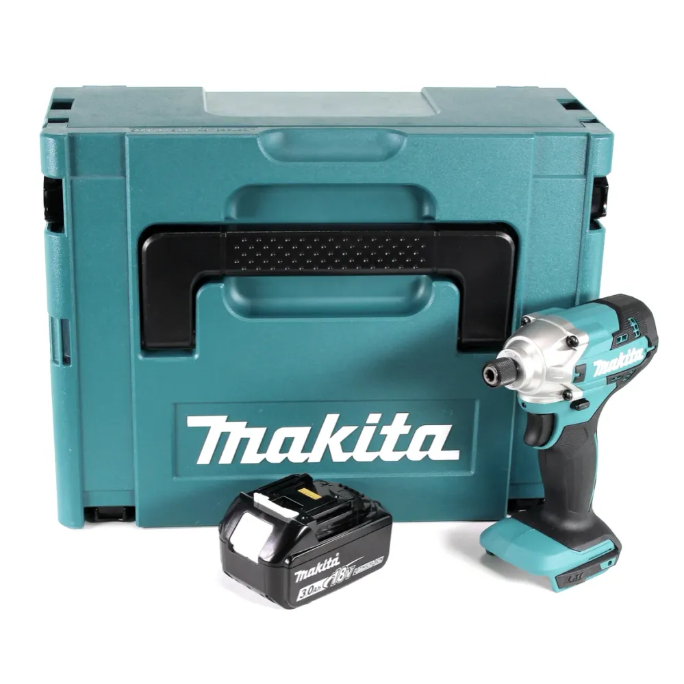Atornillador de impacto inalámbrico Makita DTD 156 F1J 18V 155Nm + 1x baterí 3.0Ah + Makpac - sin cargador