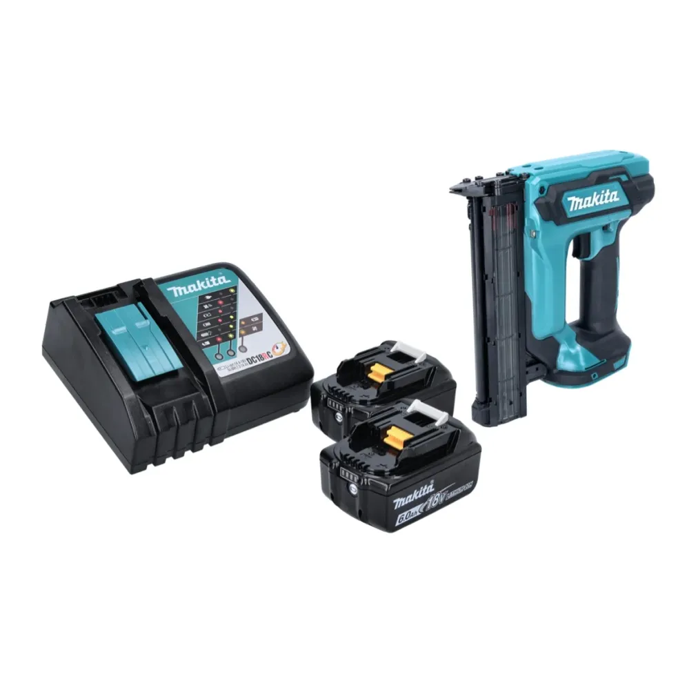 Clavadora vertical baterí Makita DFN 350 RG 18 V 15 - 35 mm + 2x baterí recargable 6,0 Ah + cargador