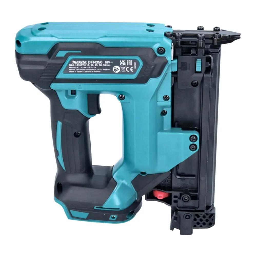 Clavadora vertical baterí Makita DFN 350 RG 18 V 15 - 35 mm + 2x baterí recargable 6,0 Ah + cargador
