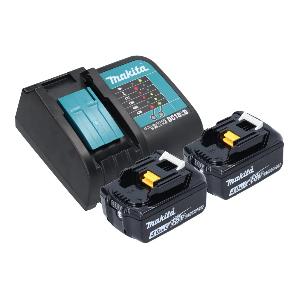 Kit combinado inalámbrico Makita DLX 2278 SMJ + taladro de percusión DHP 484 54 Nm + taladro percutor DHR 171 1,2 J + 2x b...