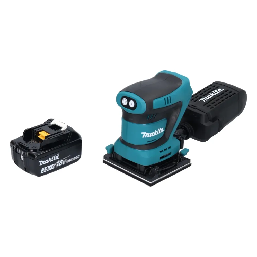 Lijadora orbital sin cable Makita DBO 480 F1 18 V 112 x 102 mm + 1x baterí recargable 3,0 Ah - sin cargador