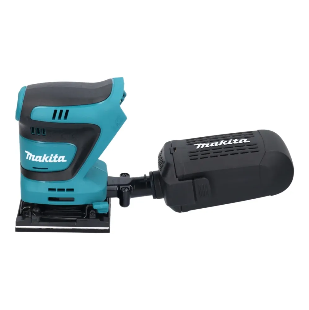 Lijadora orbital sin cable Makita DBO 481 RF1 18 V 112 x 102 mm + 1x baterí recargable 3,0 Ah + cargador