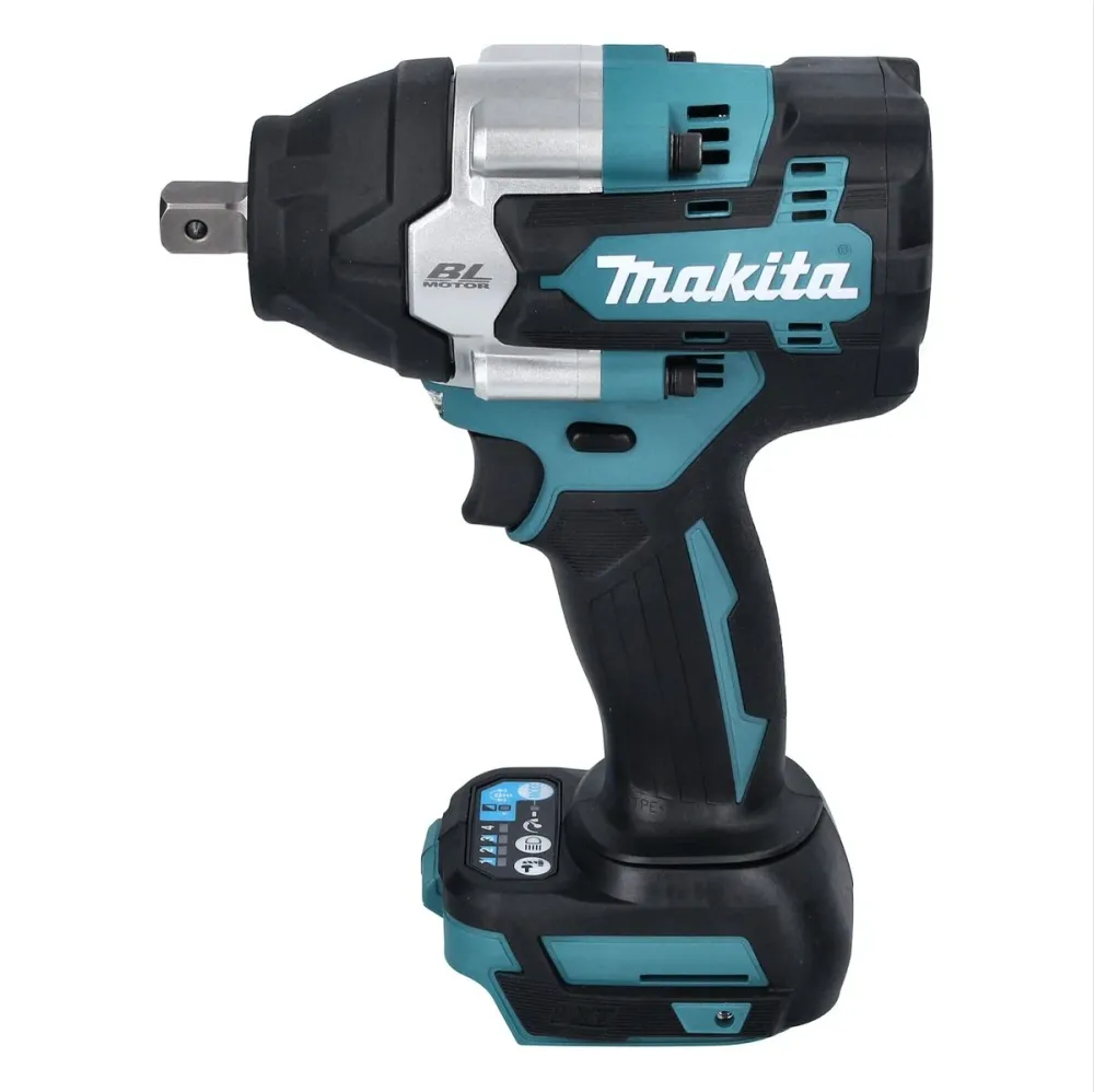 Llave de impacto inalámbrica Makita DTW 701 RT 18 V 700 Nm 1/2" XPT Sin escobillas + 2x baterí recargable 5,0 Ah + cargador
