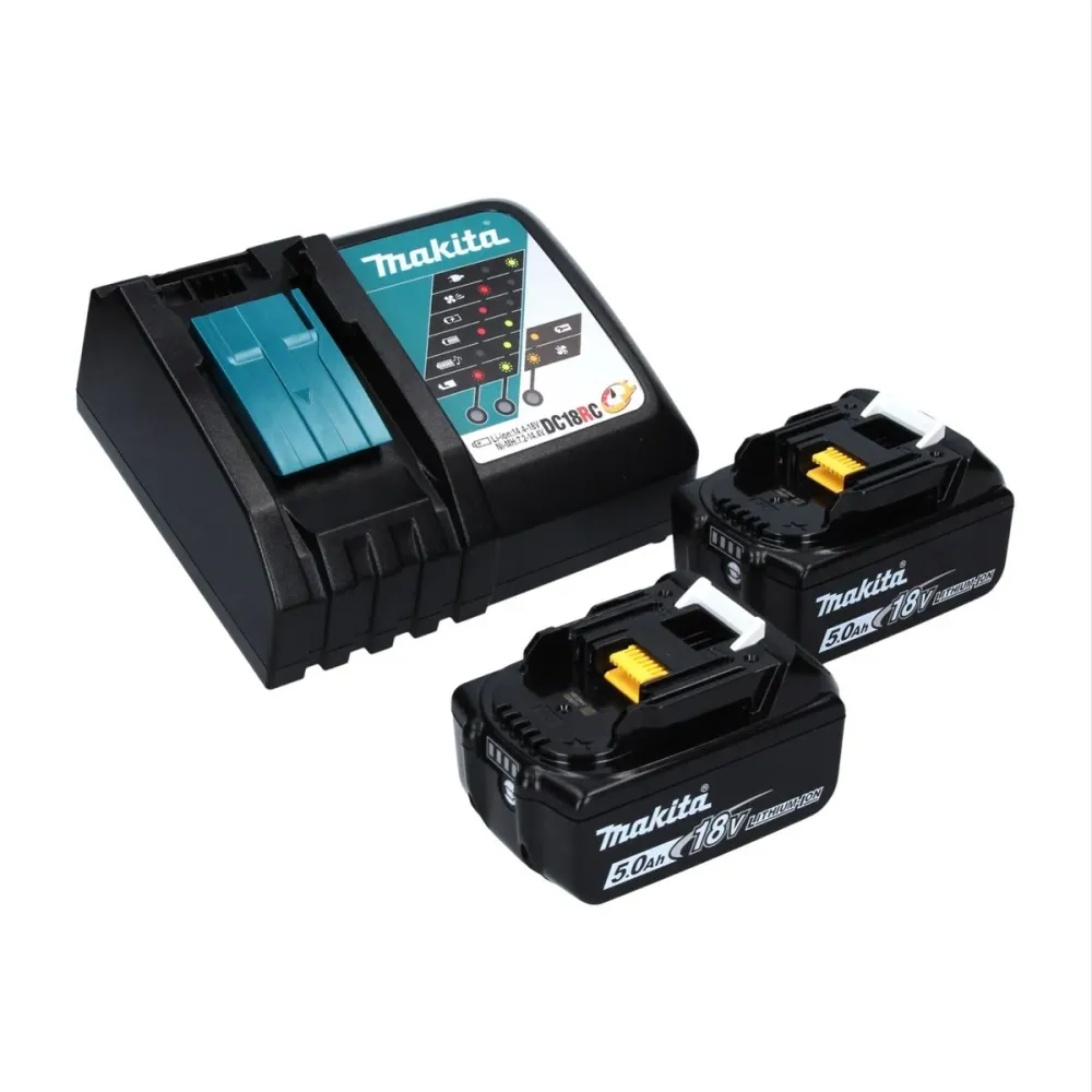 Llave de impacto inalámbrica Makita DTW 701 RT 18 V 700 Nm 1/2" XPT Sin escobillas + 2x baterí recargable 5,0 Ah + cargador