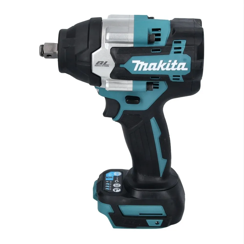 Llave de impacto sin cable Makita DTW 700 RF 18 V 700 Nm 1/2" XPT Sin escobillas + 2x baterí recargable 3,0 Ah + cargador