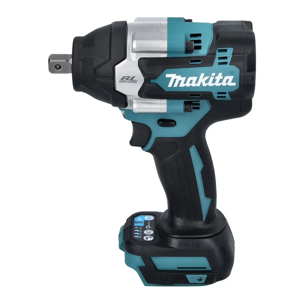 Llave de impacto sin cable Makita DTW 701 RMJ 18 V 700 Nm 1/2" XPT Brushless + 2x baterí recargable 4.0 Ah + cargador + Ma...