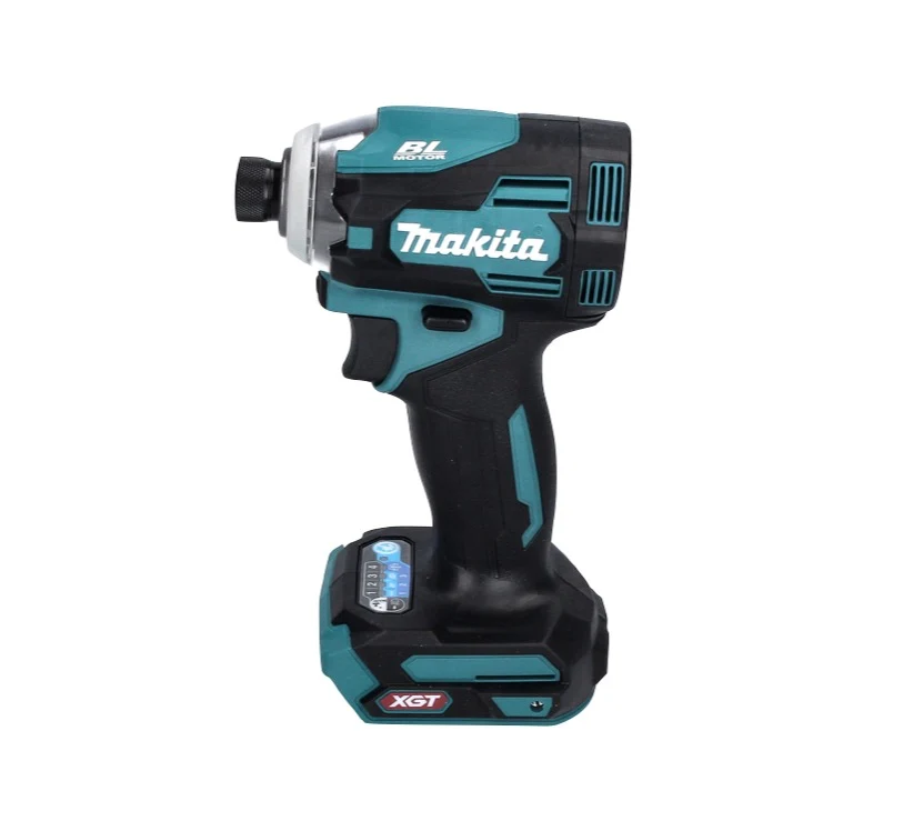 Makita TD 001 GD201 llave de impacto inalámbrica 40 V 220 Nm 1/4" XGT Brushless + 2x baterí 2,5 Ah + Makpac + cargador