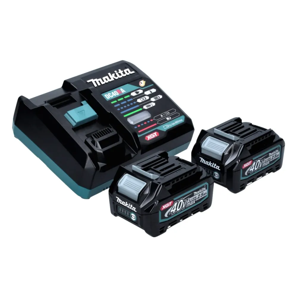 Makita UC 002 GD201 Motosierra sin cable 40 V máx. 25 cm 24,8 m/s Sin escobillas + 2x baterí 2,5 Ah + cargador