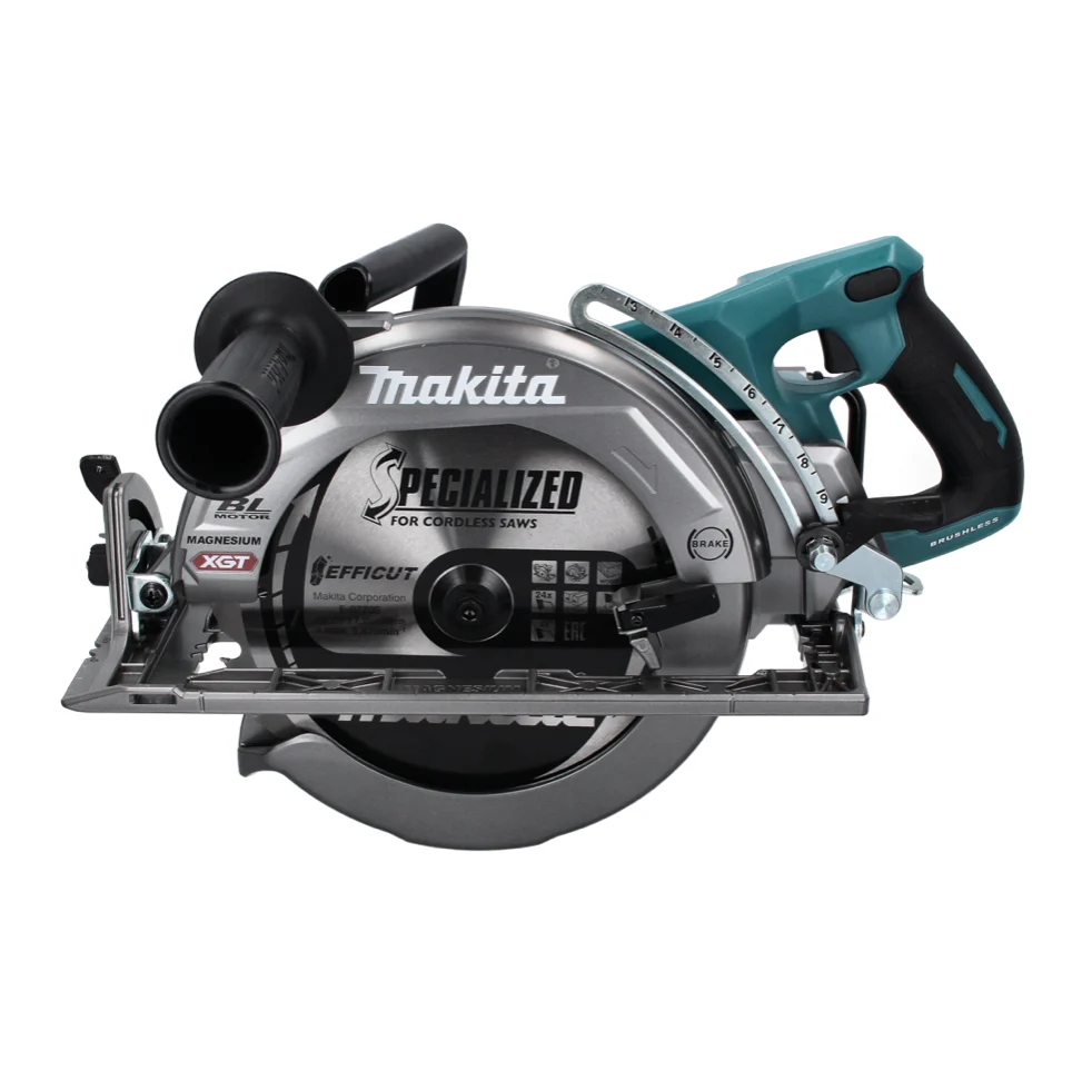 Makita RS 002 GM1 Sierra circular sin cable 40 V máx. 260 mm sin escobillas + 1x baterí 4.0 Ah - sin cargador